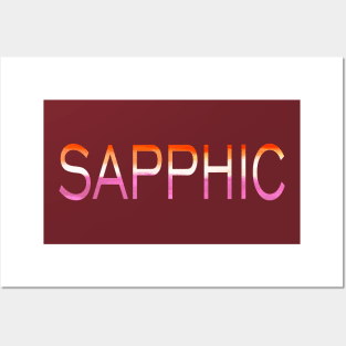 SAPPHIC Posters and Art